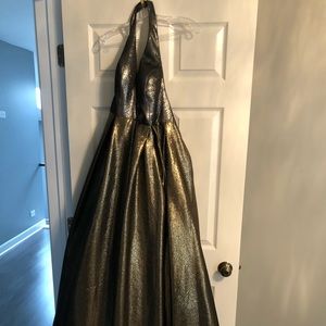 Jovani bronze ball gown !!